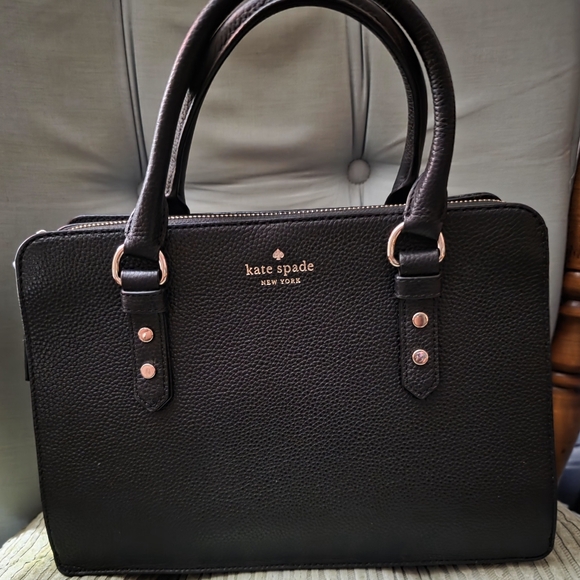 Kate Spade Elegant Black Satchel - Picture 1 of 2